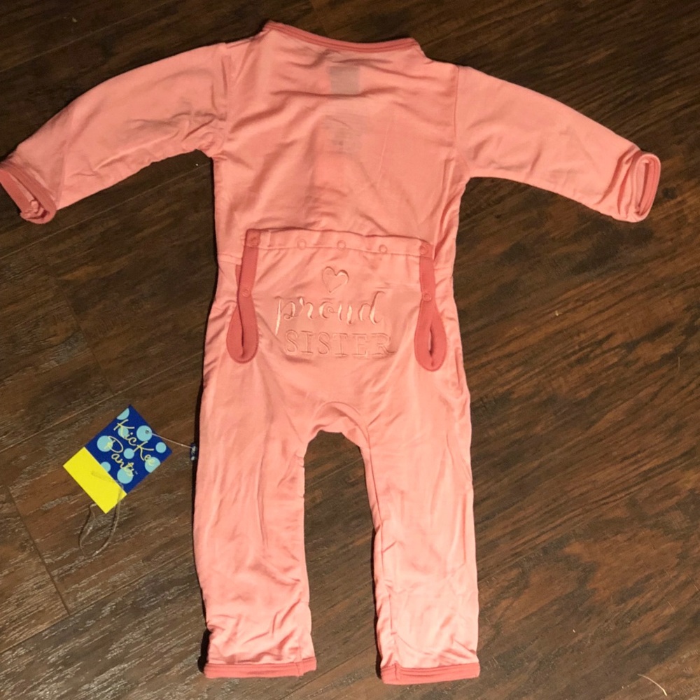 Kickee Pants Girls 6-9 Month Coverall